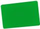 Tarjeta ZEBRA PVC verde  básica, 0,76 mm