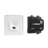 203703 - Ekey Xline FP Scanner Set Flush Glass White