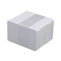 Tarjeta PVC blanca básica con banda magnética Loco, 0,76 mm. -  Traza