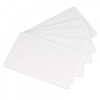 Tarjetas FARGO PVC blancas Ultracard, 0,25mm espesor con adhesivo, TAMAÑO CR80 - 500 tarjetas
