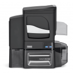 Impresora FARGO DTC1500 doble cara con codificador de banda magnética y módulo de laminación L1